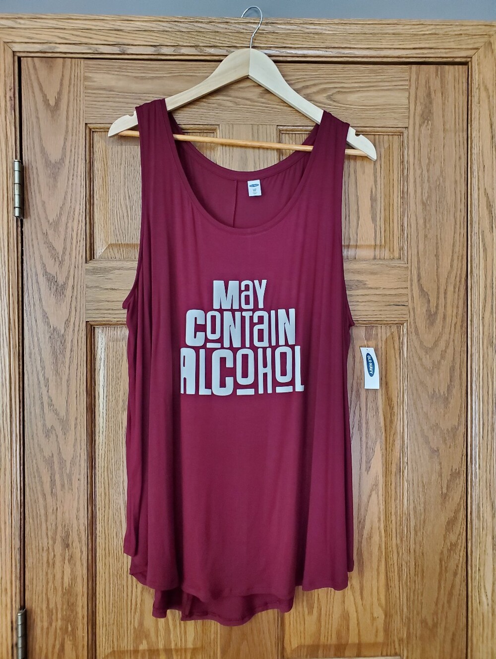 NWT Maroon Old Navy Tank Top. Size XXL.